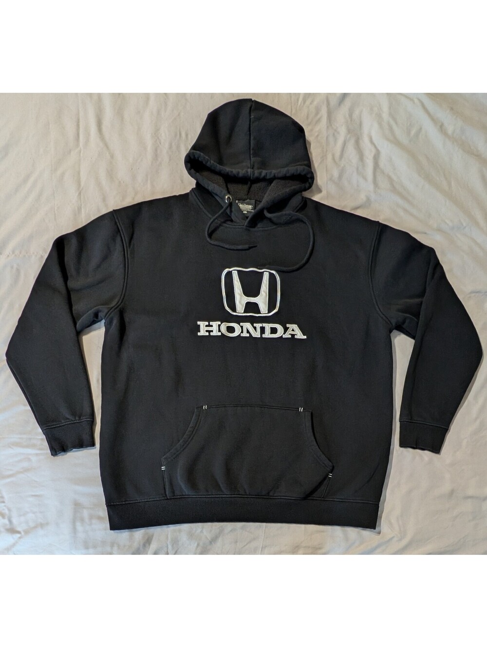 Honda Racing Hoodie Black Pullover Embroidered Logo Speedgear Men's XXL